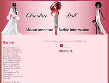 Tablet Screenshot of chocolatedoll.com